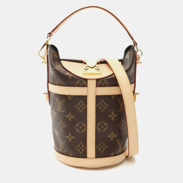 Louis Vuitton: Коричневая сумка 