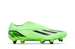 Adidas: Зелёные кроссовки  X