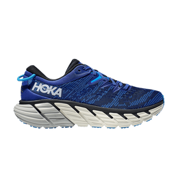 HOKA: Голубые кроссовки 