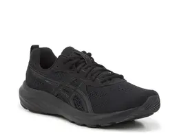 Asics: Чёрные кроссовки  Gel-Contend