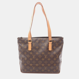 Louis Vuitton: Коричневая сумка 