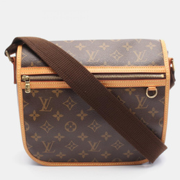 Louis Vuitton: Коричневая сумка через плечо 