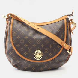 Louis Vuitton: Коричневая сумка 