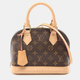 Louis Vuitton: Коричневая сумка  Alma BB