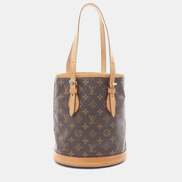 Louis Vuitton: Коричневая сумка-шоппер 