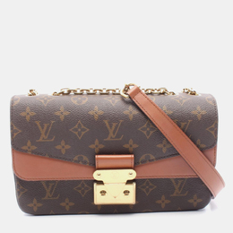 Louis Vuitton: Коричневая сумка 