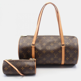 Louis Vuitton: Коричневая сумка  Papillon 30