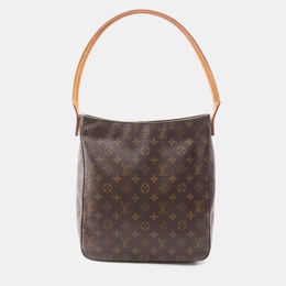 Louis Vuitton: Светлая сумка  Looping