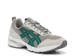 Asics: Зелёные кроссовки 