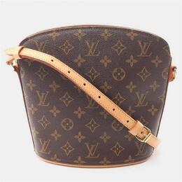 Louis Vuitton: Коричневая сумка 