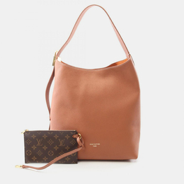 Louis Vuitton: Коричневая сумка 