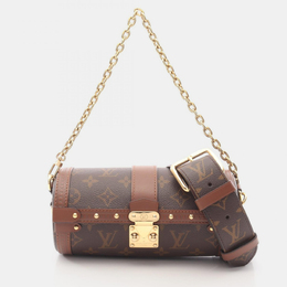 Louis Vuitton: Коричневая сумка  Papillon