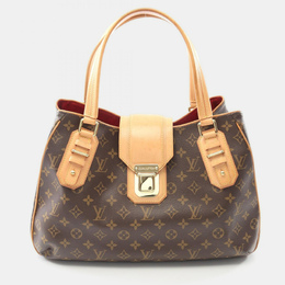 Louis Vuitton: Коричневая сумка 