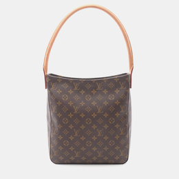 Louis Vuitton: Коричневая сумка  Looping