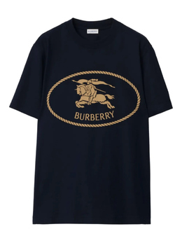 Burberry: Хлопковая футболка 