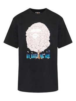 A BATHING APE: Хлопковая футболка 