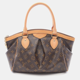 Louis Vuitton: Коричневая сумка-шоппер 