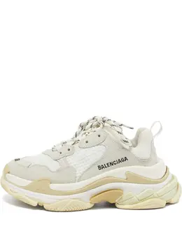 Balenciaga Pre-Owned: Белые кроссовки 