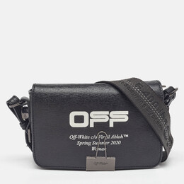Off-White: Чёрная сумка  Binder Clip