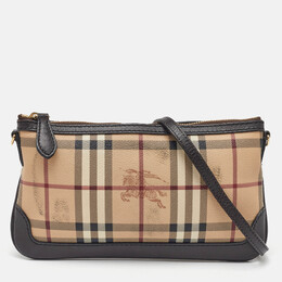 Burberry: Бежевая сумка через плечо 