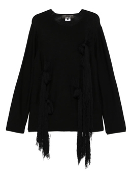 Comme des Garçons Homme Plus: Чёрный свитер 