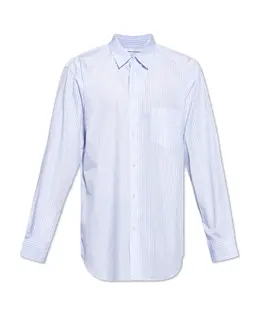 Comme des Garçons: Синяя рубашка 