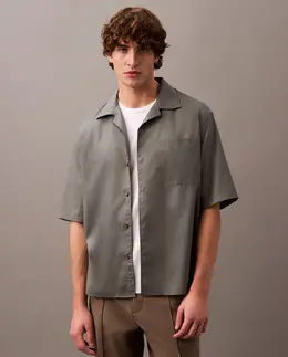Calvin Klein: Хлопковая рубашка 