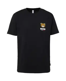 Moschino: Чёрная футболка 