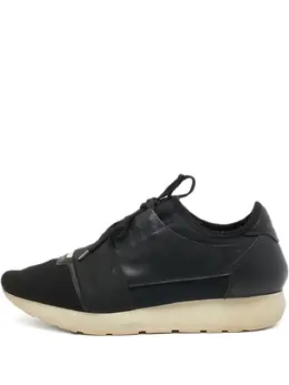 Balenciaga Pre-Owned: Чёрные кроссовки 