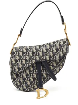 Christian Dior Pre-Owned: Синяя сумка 