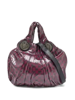 Gucci Pre-Owned: Бордовая сумка-шоппер 