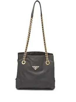 Prada Pre-Owned: Чёрная сумка-шоппер 