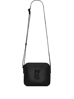 Saint Laurent: Чёрная сумка через плечо  Niki