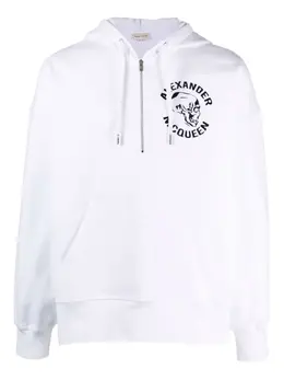 Alexander McQueen: Толстовка  Skull с принтом