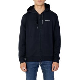 Armani Exchange: Синий свитер 