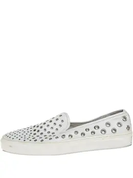 Gucci Pre-Owned: Белые мокасины 