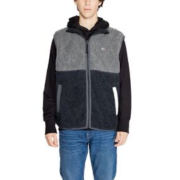 Tommy Jeans: Чёрная куртка 