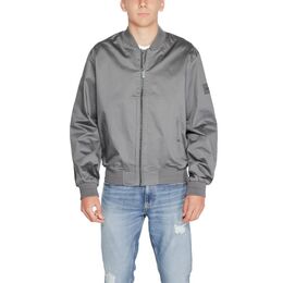 Calvin Klein: Серая куртка 