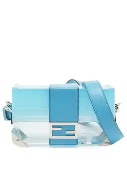 Fendi Pre-Owned: Голубая сумка 