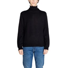 Armani Exchange: Чёрный свитер 