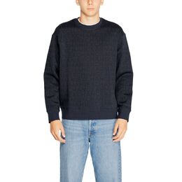 Armani Exchange: Синий свитер 