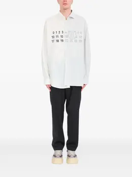 MM6 Maison Margiela: Белая рубашка 