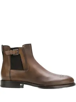 Tod's: Коричневые ботинки 