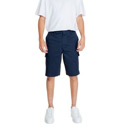 Armani Exchange: Синие шорты 