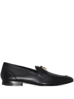 Givenchy: Чёрные лоферы  G Chain