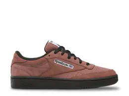 Reebok: Тёмные кроссовки  Club C 85