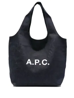 A.P.C.: Сумка-шоппер  Ninon с принтом