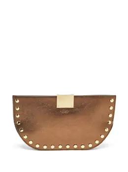 Burberry Pre-Owned: Светлый клатч 