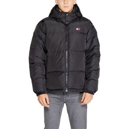 Tommy Jeans: Чёрная куртка 
