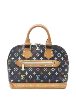 Louis Vuitton Pre-Owned: Чёрная сумка-шоппер 